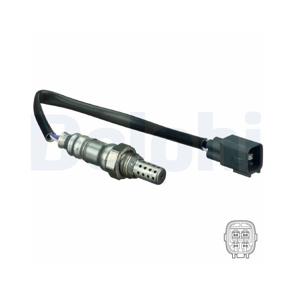DELPHI ES20194-12B1 Lambdasonde f&uuml;r TOYOTA LEXUS, links, nach Katalysator