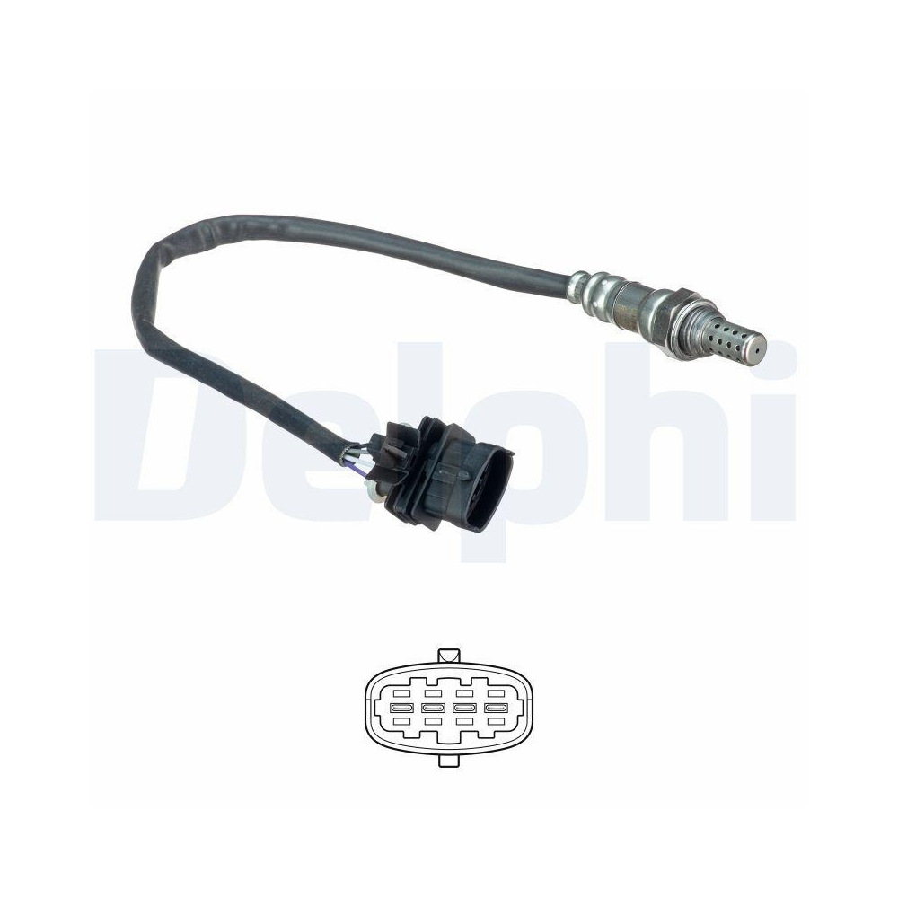 DELPHI ES20491-12B1 Lambdasonde f&uuml;r OPEL VAUXHALL CHEVROLET GENERAL MOTORS