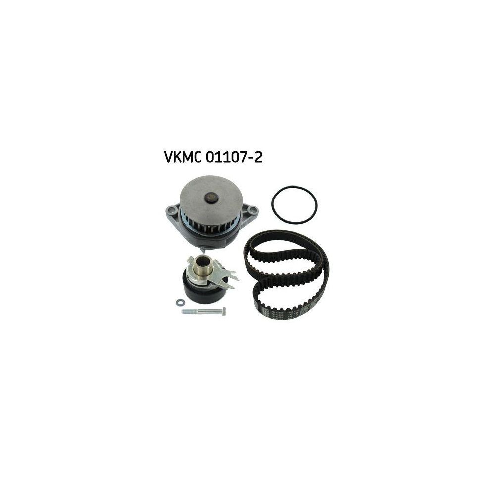 Wasserpumpe + Zahnriemensatz SKF VKMC 01107-2 f&uuml;r AUDI SEAT SKODA VW