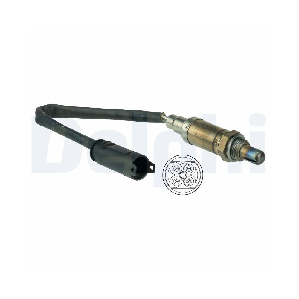 DELPHI ES20504-12B1 Lambdasonde f&uuml;r BMW, nach Katalysator, vorne links