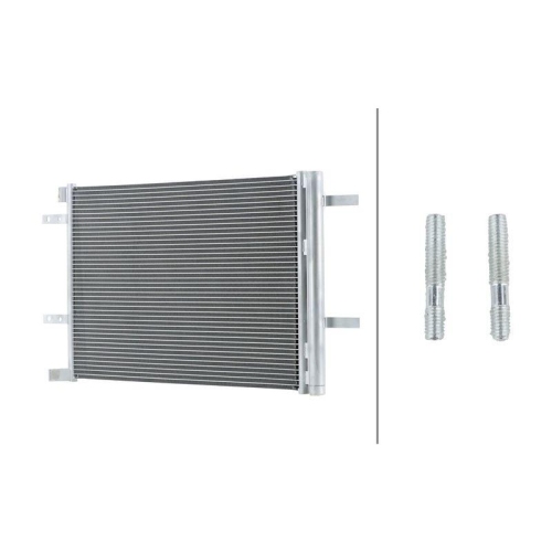 HELLA 8FC 366 221-811 Kondensator, Klimaanlage >>> Easy2Fit <<< f&uuml;r CITRO&Euml;N FIAT