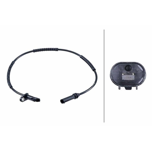 HELLA 6PU 358 252-831 Sensor, Raddrehzahl f&uuml;r BMW, Hinterachse