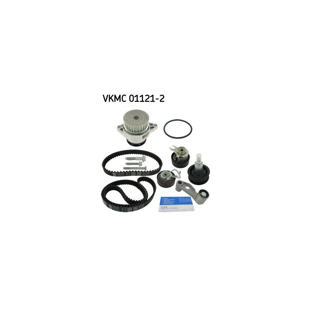 Wasserpumpe + Zahnriemensatz SKF VKMC 01121-2 f&uuml;r AUDI SEAT SKODA VW VW (SVW)