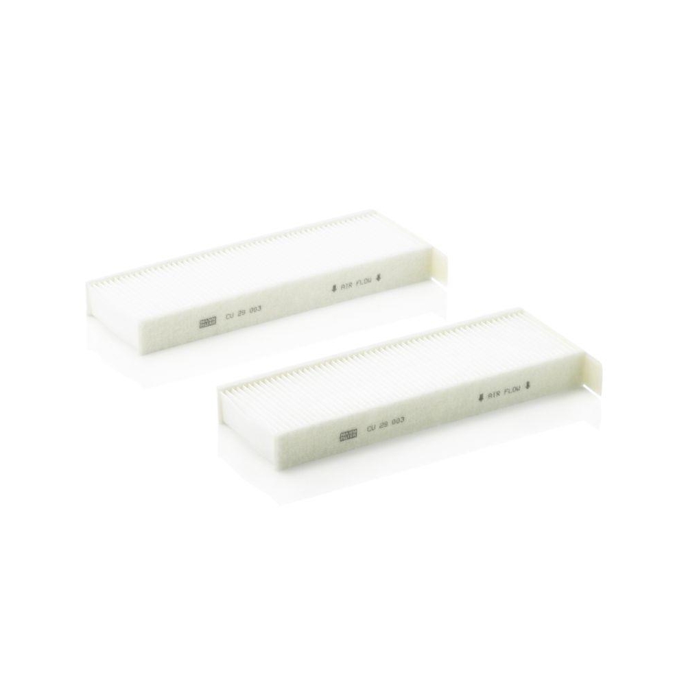 Filter, Innenraumluft MANN-FILTER CU 29 003-2 für CITROËN FIAT PEUGEOT TOYOTA