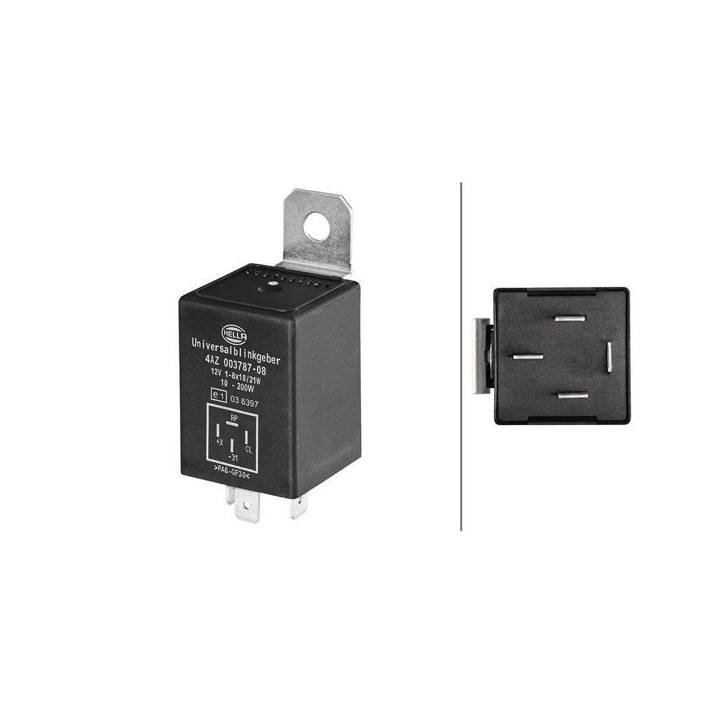 HELLA Blinkgeber 4AZ 003 787-081 für VOLVO VW GOLDHOFER JCB STILL CATERPILLAR