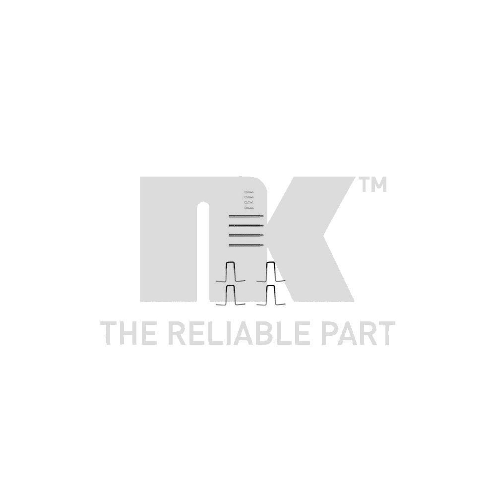 Zubeh&ouml;rsatz, Scheibenbremsbelag NK 7933977 f&uuml;r, Vorderachse