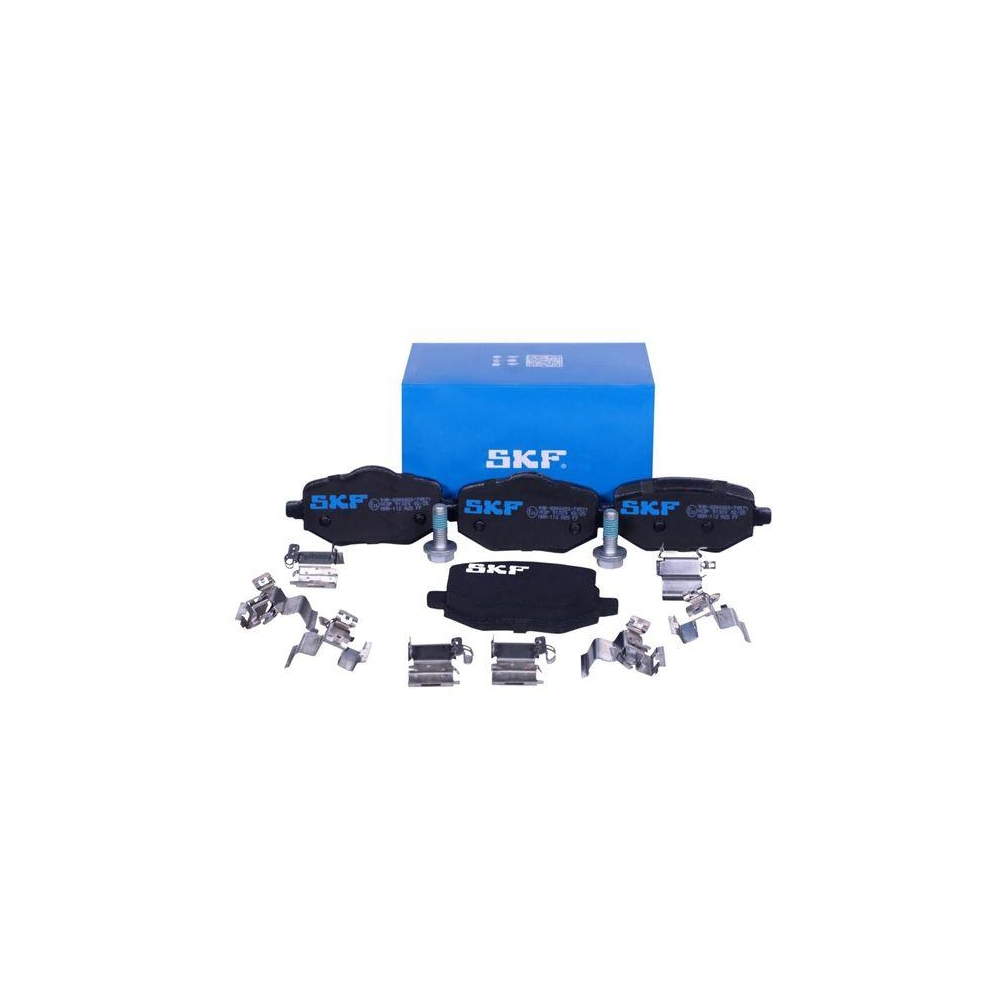 Bremsbelagsatz, Scheibenbremse SKF VKBP 91320 f&uuml;r OPEL PEUGEOT, Hinterachse