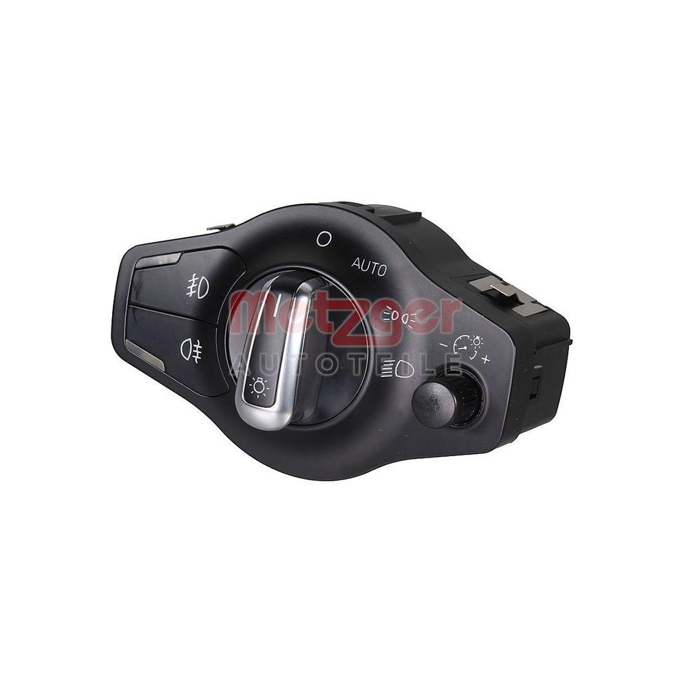 Schalter, Hauptlicht METZGER 09161142 ORIGINAL ERSATZTEIL GREENPARTS für AUDI