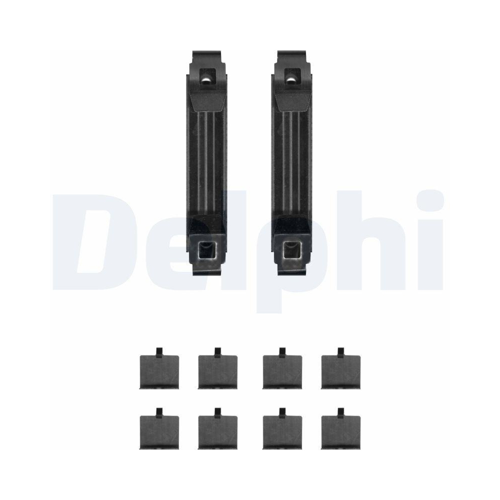 DELPHI LX0704 Zubeh&ouml;rsatz, Scheibenbremsbelag f&uuml;r BMW, Vorderachse