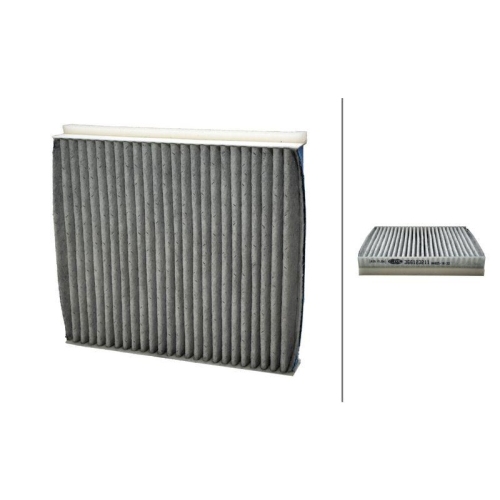 HELLA 8ZC 366 123-211 Filter, Innenraumluft f&uuml;r FIAT