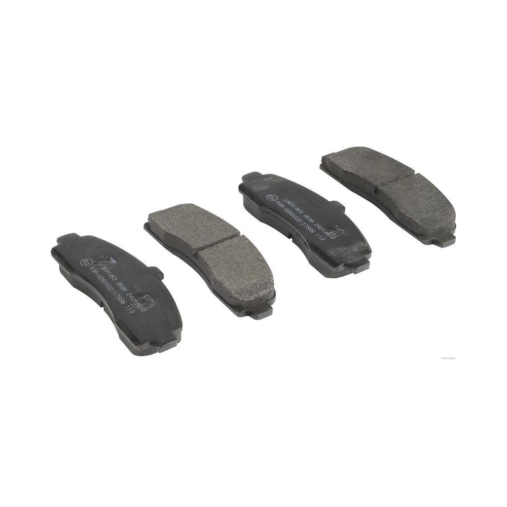 Bremsbelagsatz, Scheibenbremse HERTH+BUSS JAKOPARTS J3601053 f&uuml;r NISSAN PEUGEOT