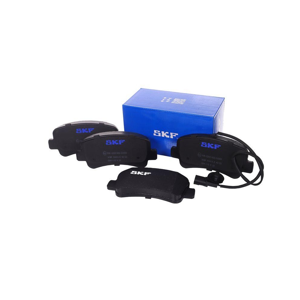 Bremsbelagsatz, Scheibenbremse SKF VKBP 90010 E f&uuml;r NISSAN OPEL RENAULT VAUXHALL