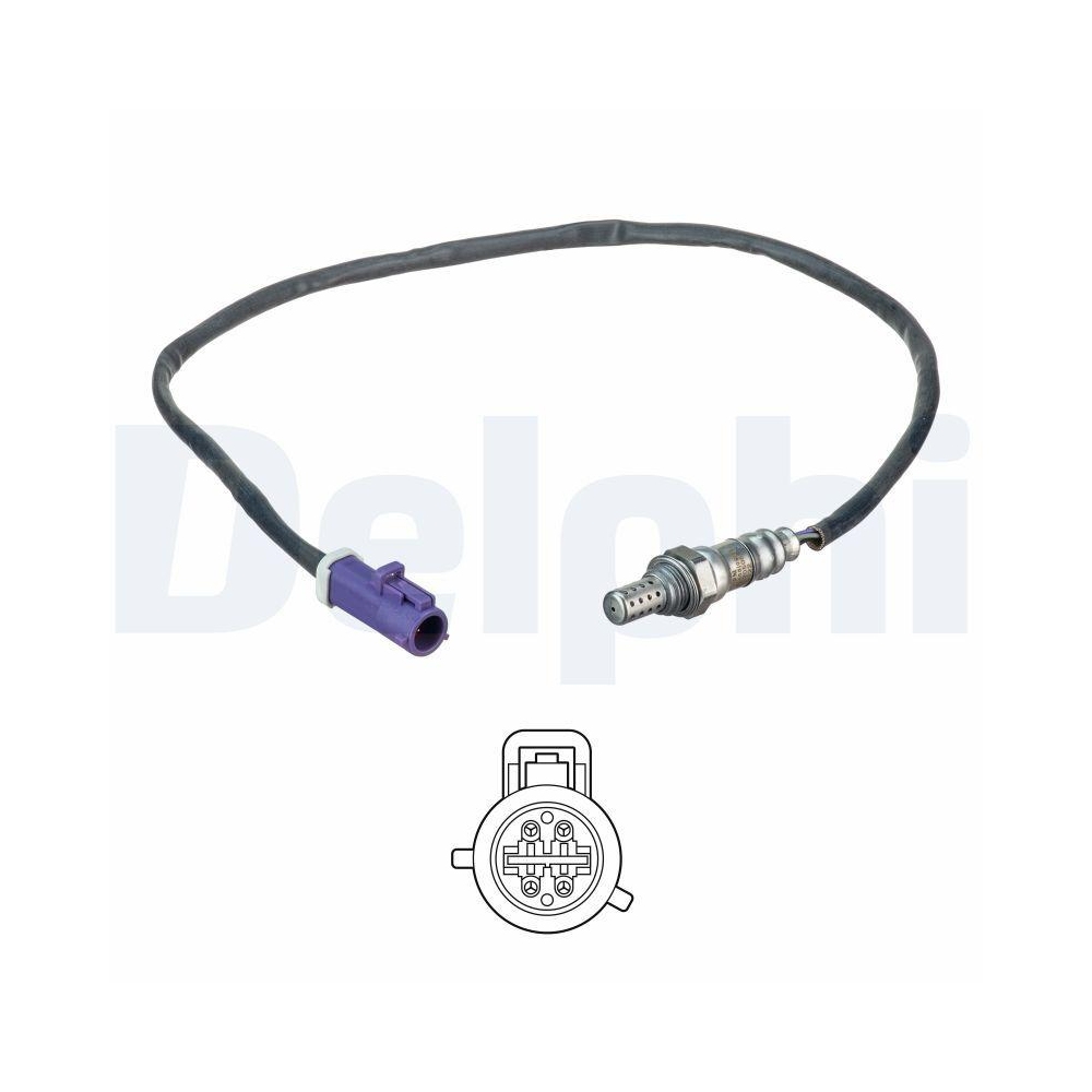DELPHI ES20508-12B1 Lambdasonde f&uuml;r FORD, nach Katalysator
