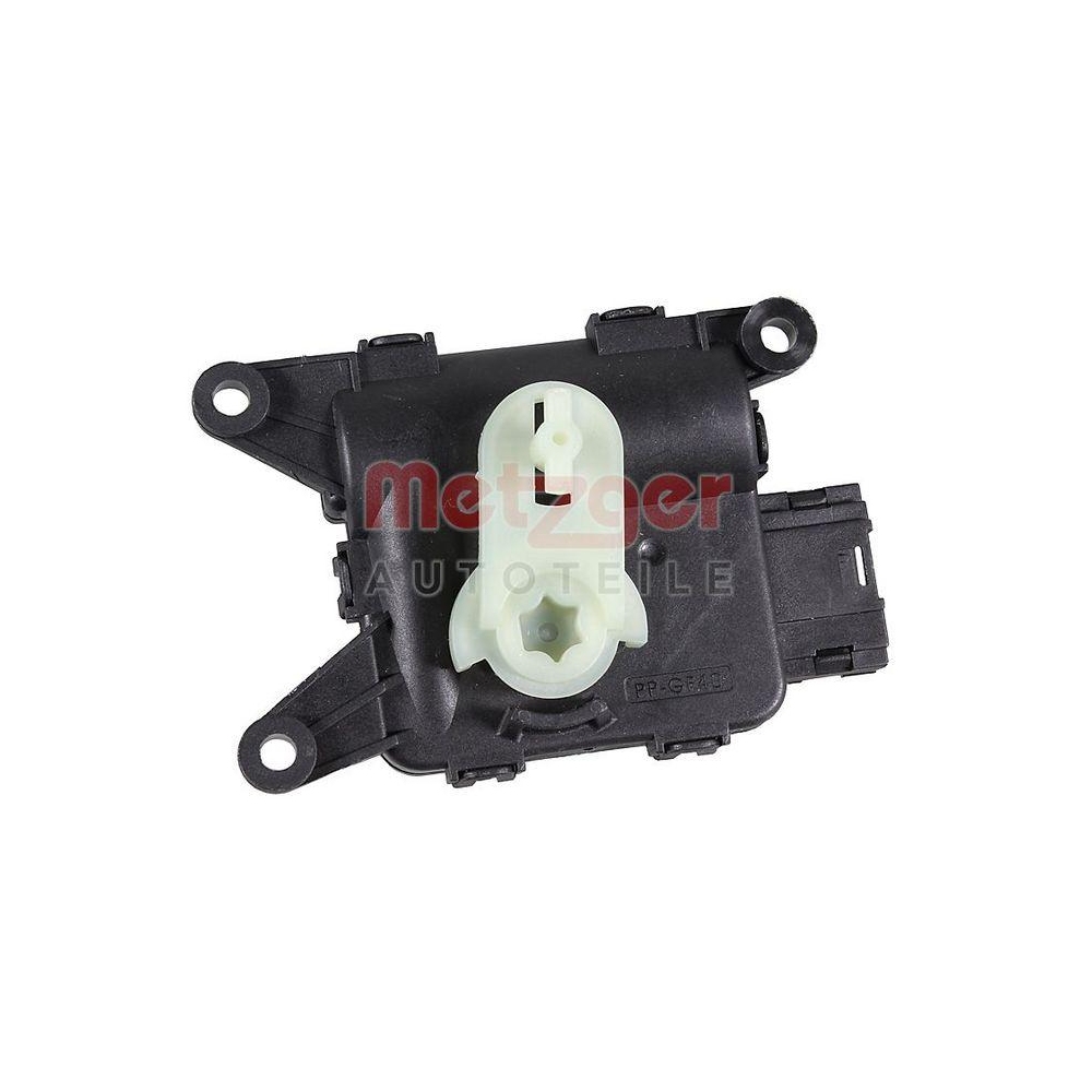 Stellelement, Mischklappe METZGER AUTOTEILE 0917870 ORIGINAL ERSATZTEIL für VW