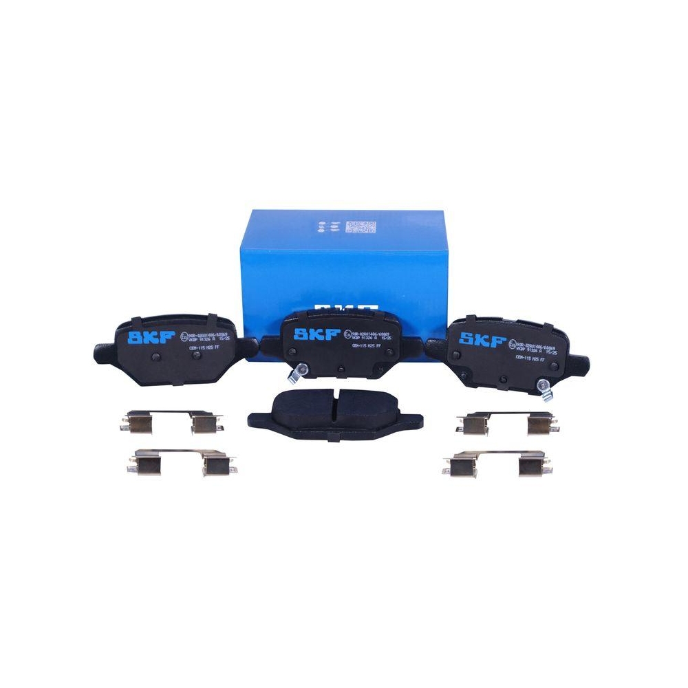 Bremsbelagsatz, Scheibenbremse SKF VKBP 91326 A f&uuml;r OPEL VAUXHALL CHEVROLET