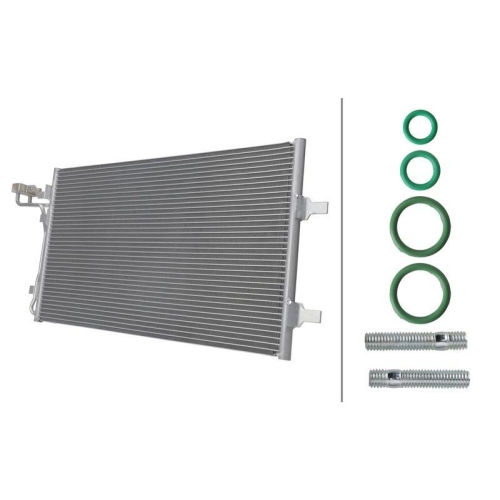 HELLA 8FC 366 222-901 Kondensator, Klimaanlage >>> Easy2Fit <<< f&uuml;r FORD VOLVO