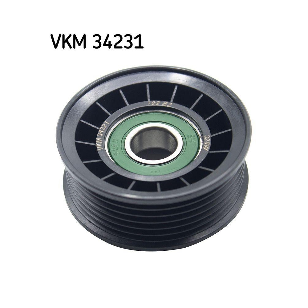 Umlenk-/Führungsrolle, Keilrippenriemen SKF VKM 34231 für FORD MERCEDES-BENZ