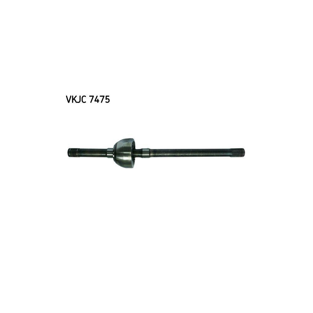 Antriebswelle SKF VKJC 7475 für NISSAN, Vorderachse rechts