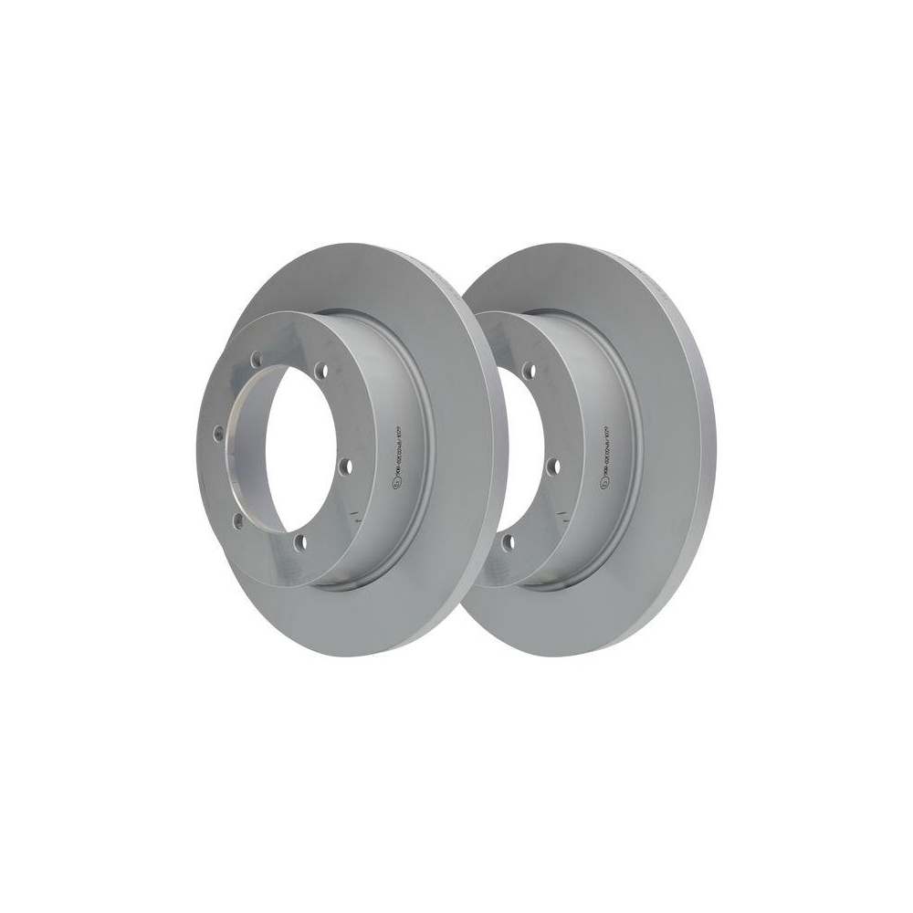 Bremsscheibe ATE 24.0116-0132.1 für NISSAN, Hinterachse