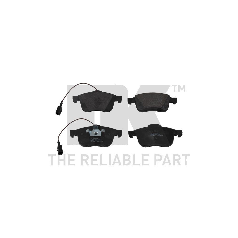 Bremsbelagsatz, Scheibenbremse NK 221026 f&uuml;r ALFA ROMEO, Vorderachse