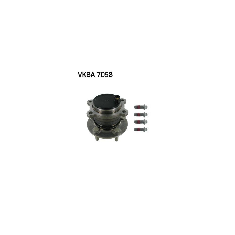 Radlagersatz SKF VKBA 7058 für FORD, Hinterachse