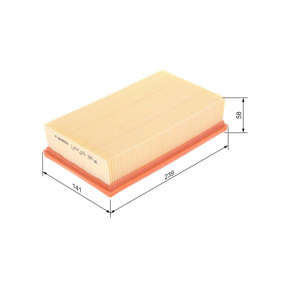 Luftfilter BOSCH 1 457 433 595 f&uuml;r NISSAN RENAULT