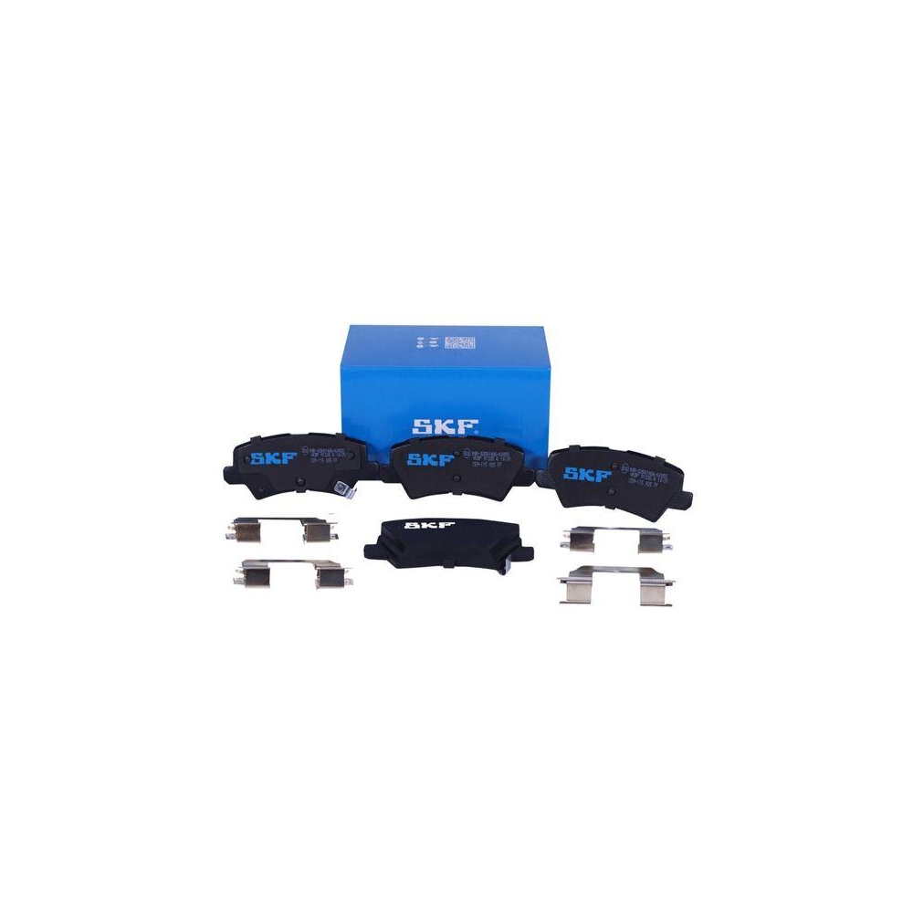 Bremsbelagsatz, Scheibenbremse SKF VKBP 91335 A f&uuml;r KIA, Hinterachse