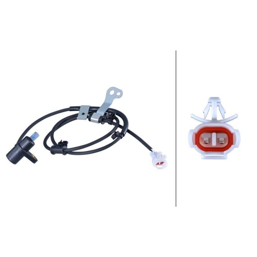 HELLA 6PU 358 219-801 Sensor, Raddrehzahl f&uuml;r SUBARU SUZUKI, Hinterachse rechts