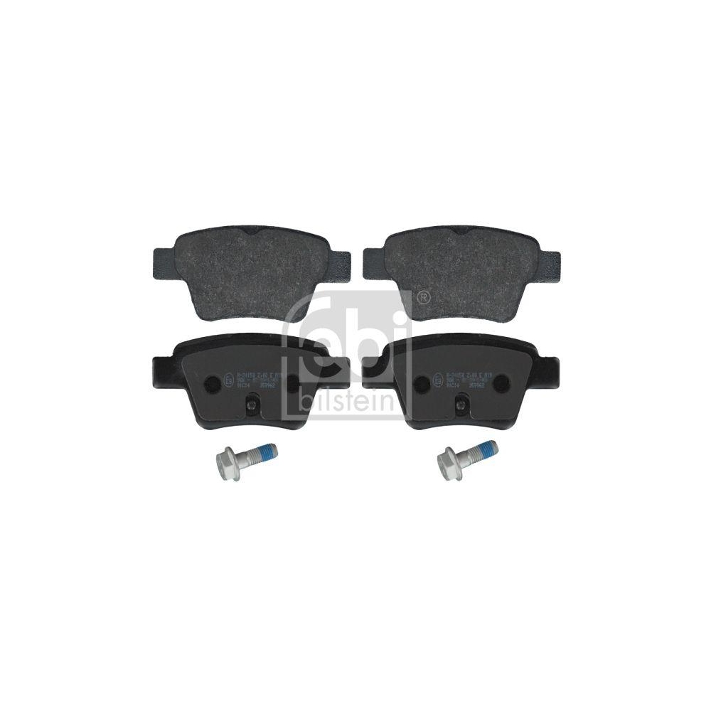 Bremsbelagsatz, Scheibenbremse FEBI BILSTEIN 16715 f&uuml;r CITRO&Euml;N PEUGEOT