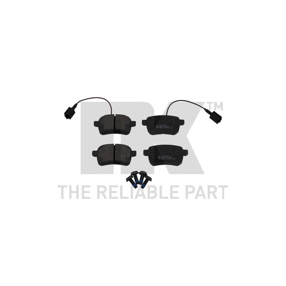 Bremsbelagsatz, Scheibenbremse NK 221032 f&uuml;r ALFA ROMEO, Hinterachse