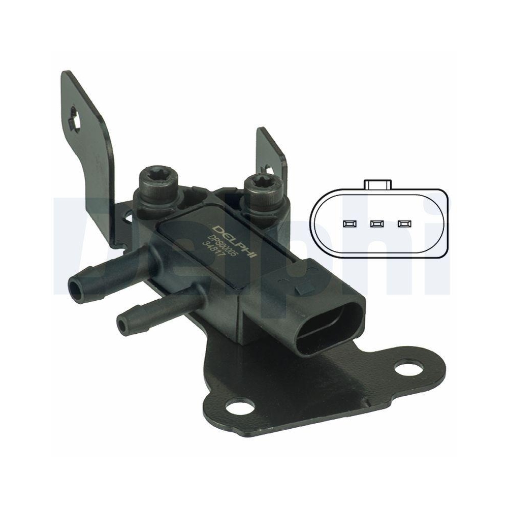 DELPHI DPS00005 Sensor, Abgasdruck für MAZDA MITSUBISHI OPEL SUBARU VAUXHALL