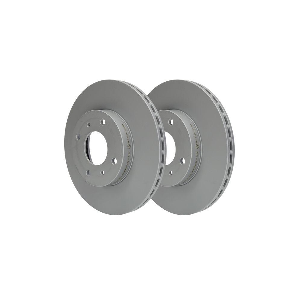 Bremsscheibe ATE 24.0122-0179.1 f&uuml;r NISSAN, Vorderachse