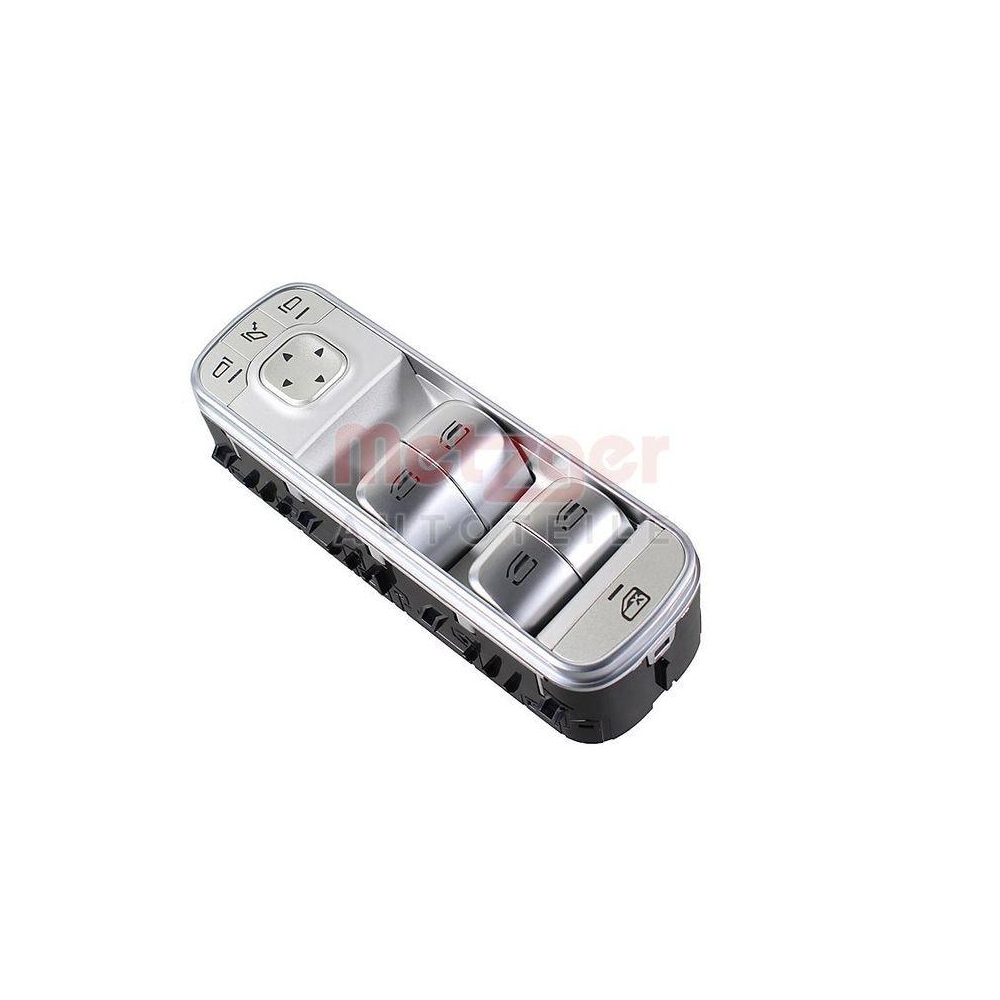 Schalter, Fensterheber METZGER 09161149 GREENPARTS f&uuml;r MERCEDES-BENZ, vorne