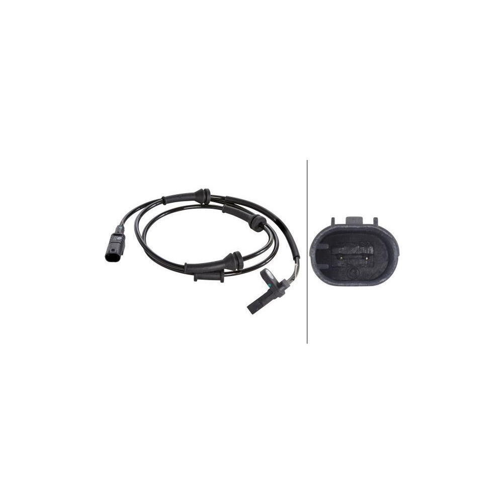 HELLA Sensor, Raddrehzahl 6PU 012 039-631 f&uuml;r FIAT FORD ABARTH, Vorderachse