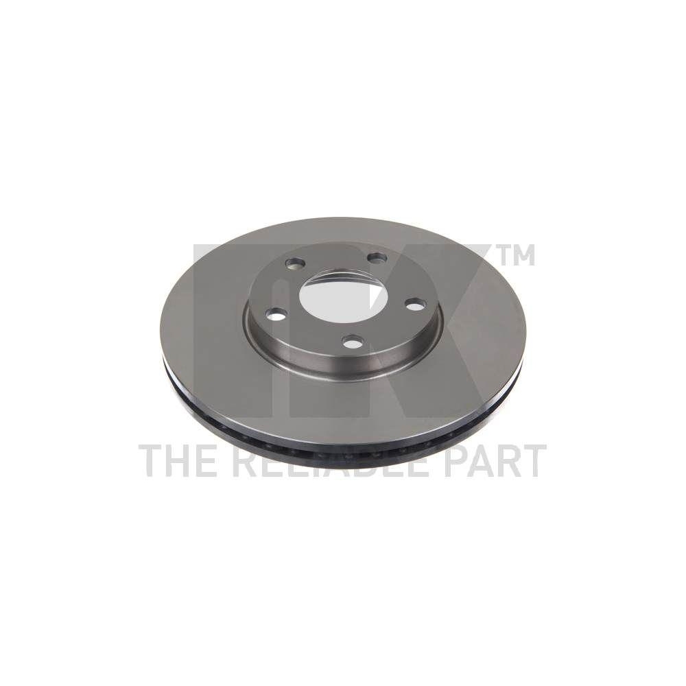 NK 204765 2 St&uuml;ck Bremsscheiben f&uuml;r VW, Vorderachse