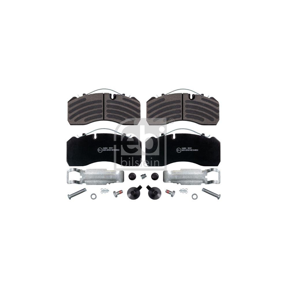 FEBI BILSTEIN Bremsbelagsatz, Scheibenbremse 16719 f&uuml;r IVECO MAN MERCEDES-BENZ