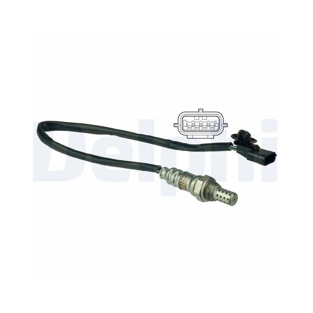DELPHI ES20515-12B1 Lambdasonde f&uuml;r RENAULT DACIA, nach Katalysator