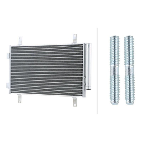 HELLA 8FC 366 222-361 Kondensator, Klimaanlage >>> Easy2Fit <<< f&uuml;r CITRO&Euml;N FIAT