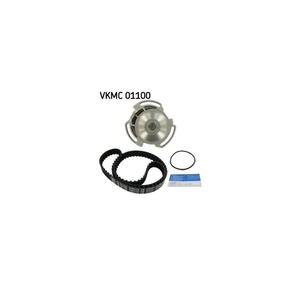 Wasserpumpe + Zahnriemensatz SKF VKMC 01100 f&uuml;r AUDI SEAT SKODA VW