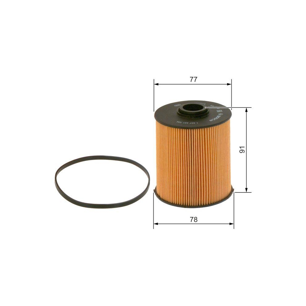 Kraftstofffilter BOSCH 1 457 431 704 für MERCEDES-BENZ