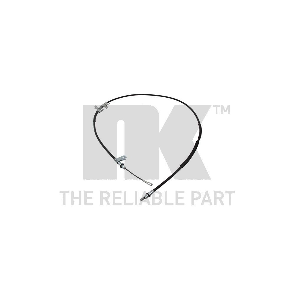 Seilzug, Feststellbremse NK 9023186 f&uuml;r FIAT, rechts