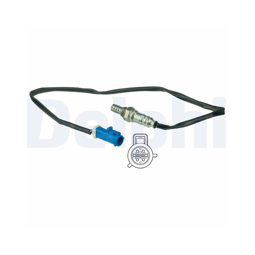 DELPHI ES20517-12B1 Lambdasonde f&uuml;r FORD, nach Katalysator