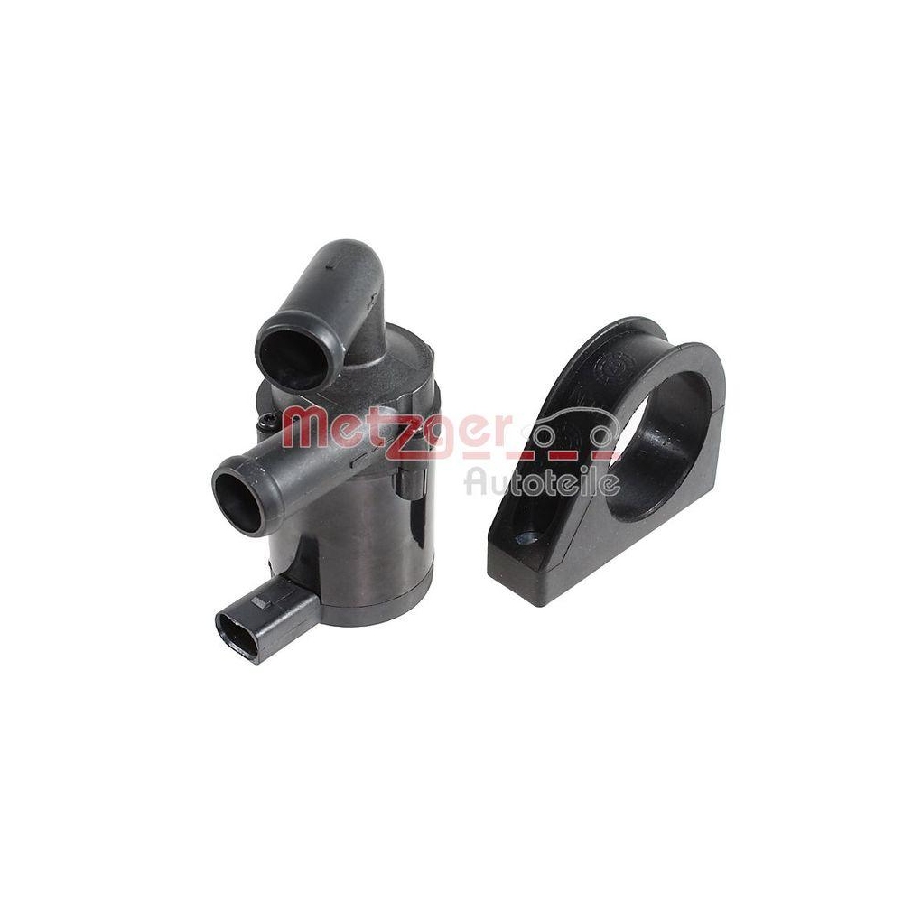 Zusatzwasserpumpe (K&uuml;hlwasserkreislauf) METZGER 2221124 f&uuml;r AUDI PORSCHE VW