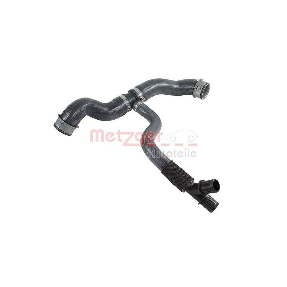 Kühlerschlauch METZGER 2421858 für MERCEDES-BENZ, links unten