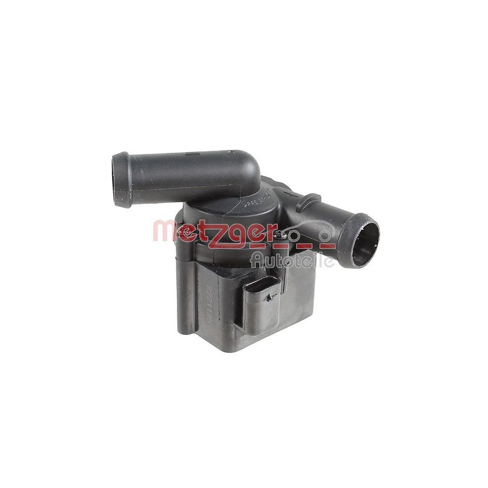 Zusatzwasserpumpe (K&uuml;hlwasserkreislauf) METZGER 2221125 f&uuml;r AUDI BENTLEY, hinten