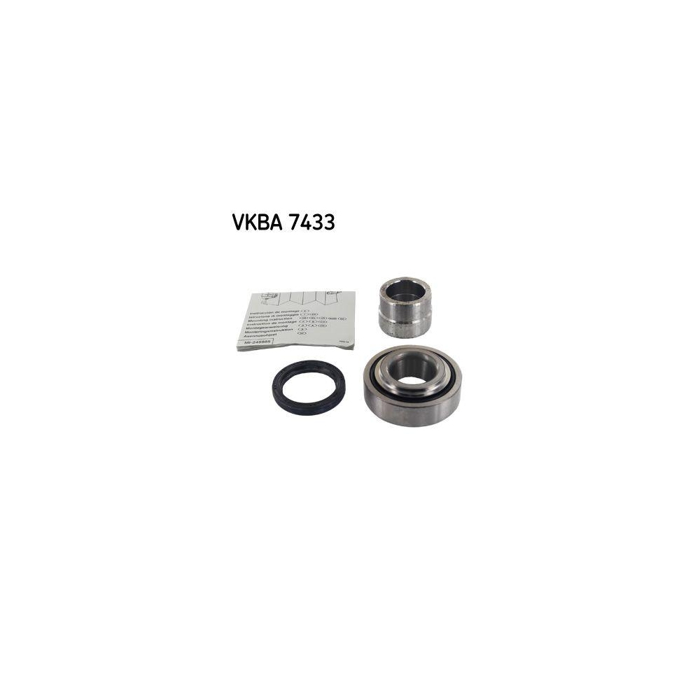 Radlagersatz SKF VKBA 7433 f&uuml;r DAIHATSU TOYOTA, Hinterachse
