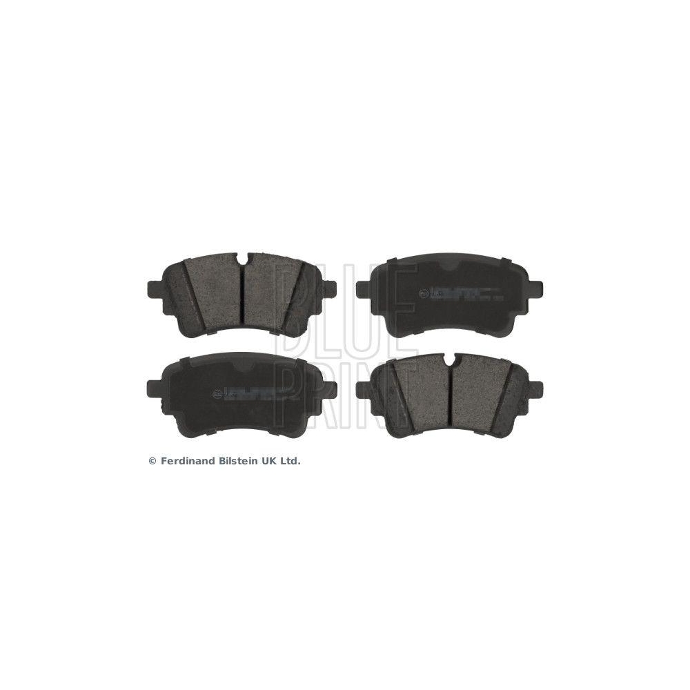 Bremsbelagsatz, Scheibenbremse BLUE PRINT ADBP420123 f&uuml;r AUDI, Hinterachse