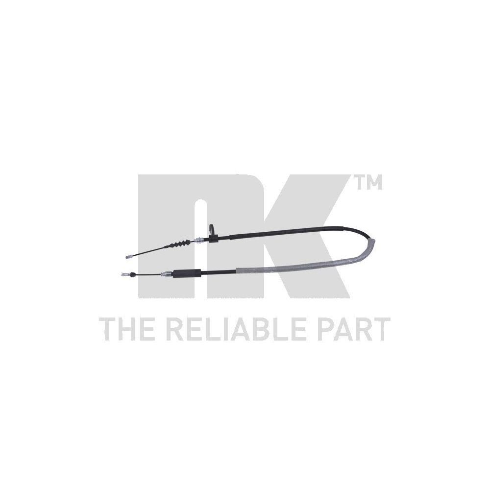 Seilzug, Feststellbremse NK 901017 f&uuml;r ALFA ROMEO, links, rechts