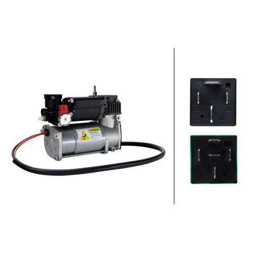 HELLA 8TG 358 256-101 Kompressor, Druckluftanlage f&uuml;r BMW