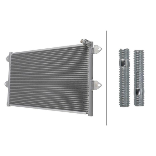 HELLA 8FC 366 222-861 Kondensator, Klimaanlage f&uuml;r AUDI SEAT VW CUPRA